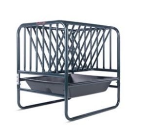 50 to 71 in. Adjustable Hay and Grain Feeder