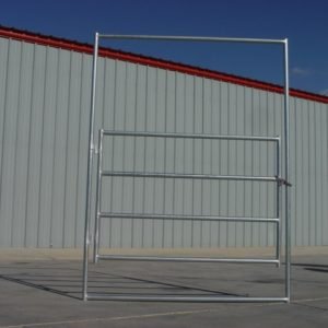 8’H x 6’W Horse Round Pen 4-Rail Gate Panel