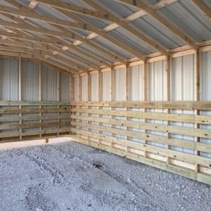 12×24 Horse Shed Loafing
Animal Shelter