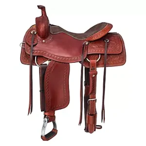 Silver Royal Split Rail Ranch Saddle Package