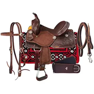 Silver Royal Jackpot Barrel Saddle Package