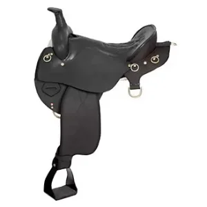 King Trekker Synthetic Endur Saddle w/horn